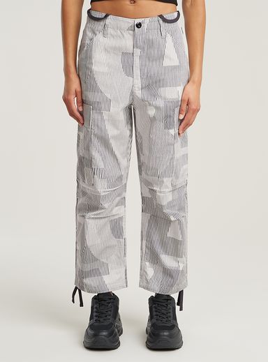Pantalones Cargo Cropped